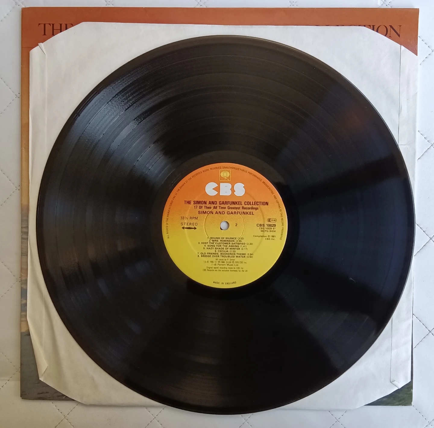 The Simon and Garfunkel Collection Vinyl Record - photo 4
