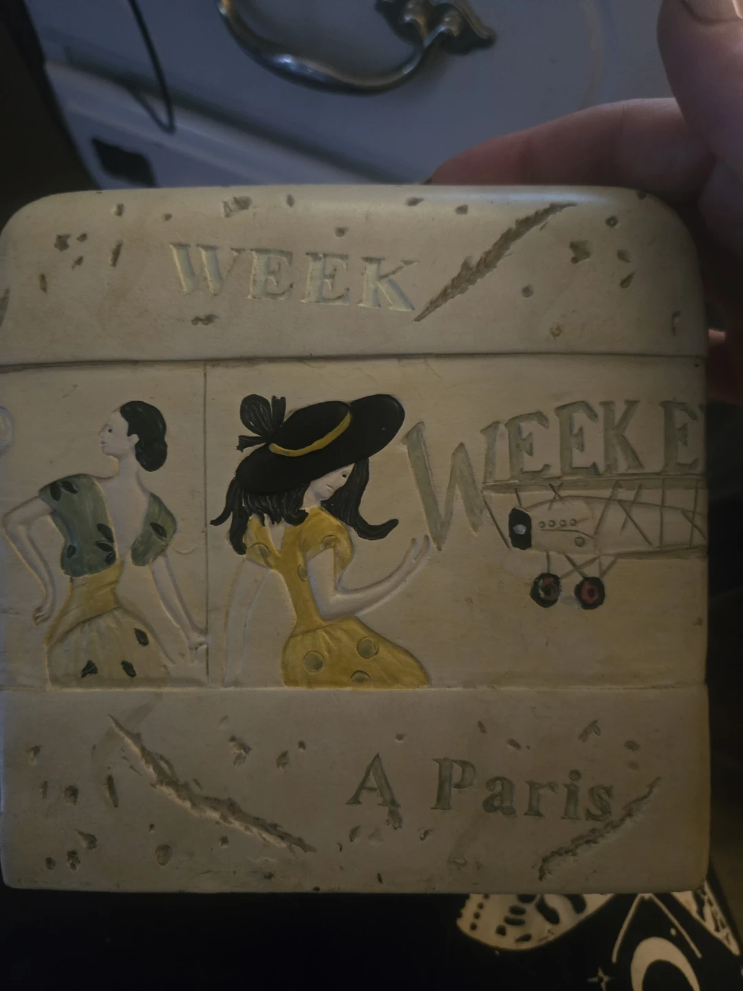 Weekend A Paris Themed Tissue Box Holder