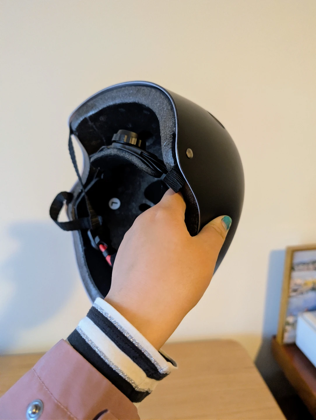 Black matte multisport helmet - photo 4