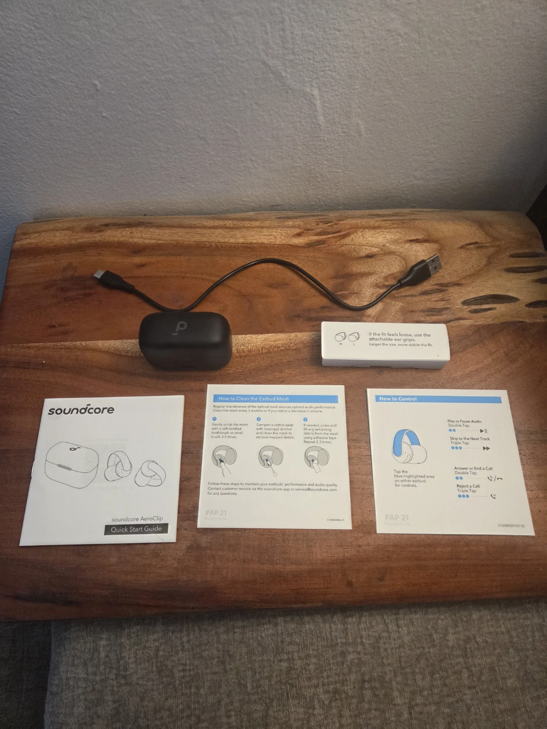 Soundcore AeroClip Open-Ear Wireless Earbuds - photo 4