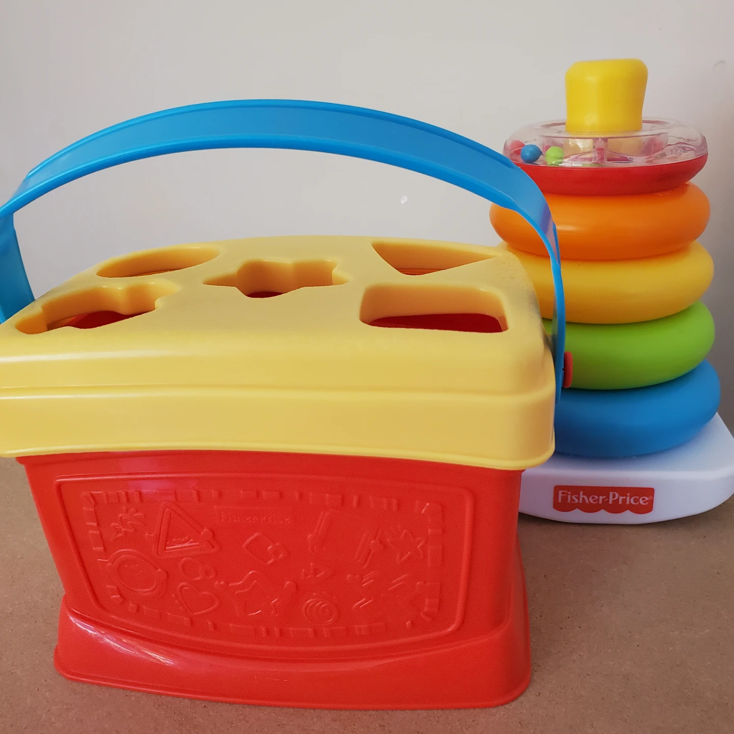 Fisher-Price Play and Learn Set - Shape Sorter and Rock-A-Stack - photo 3