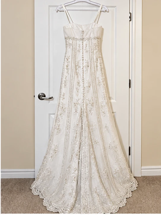 Mori Lee Designer Wedding Dress with Bolero | Size 5/6 - photo 2