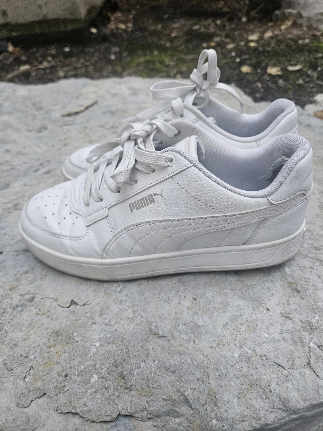 Women's White Puma Sneakers size 6