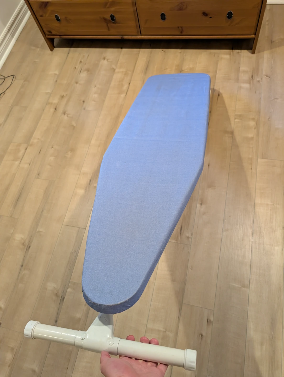 Blue Ironing Board