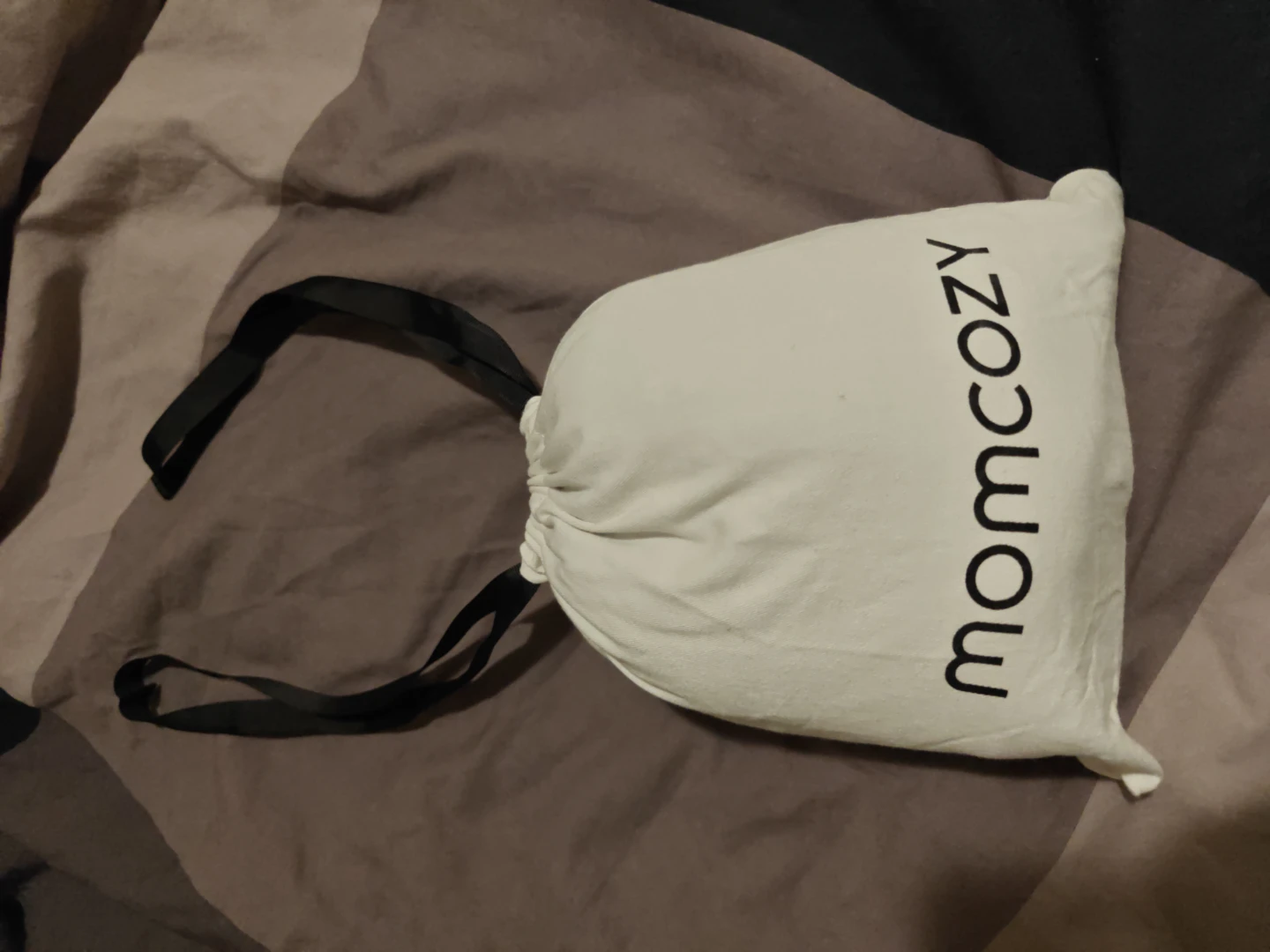 Momcozy Baby Carrier Wrap - Black - photo 2