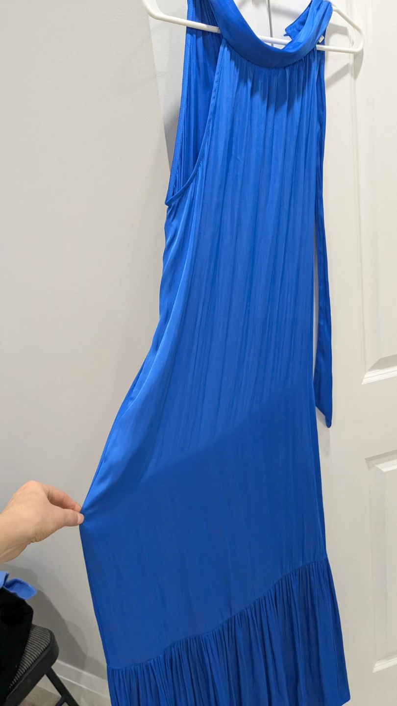 Royal Blue Sleeveless Maxi Dress - photo 3