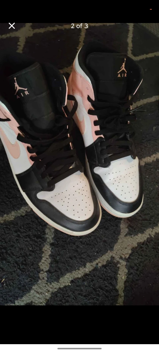 Nike Air Jordan 1 Mid "Crimson Tint size 11.5 - photo 3