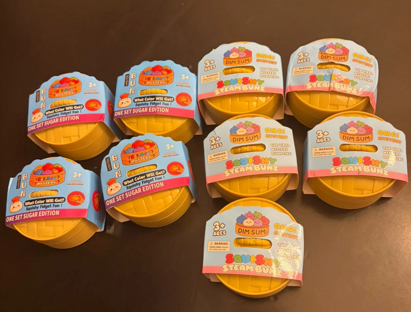 Squishy Bun Dim Sum Mystery Toys