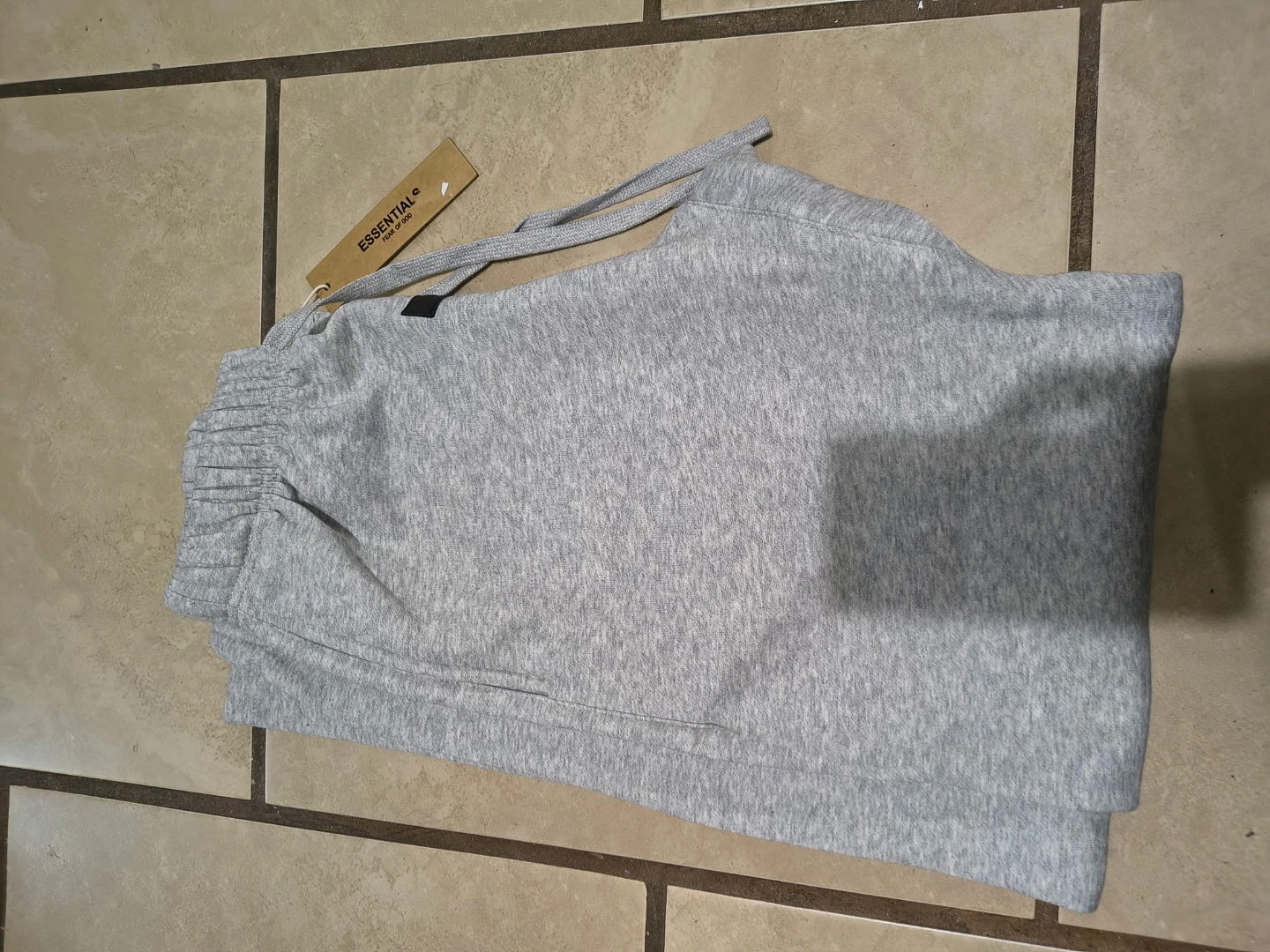 Essentials Fear of God Sweatpants Grey - photo 5