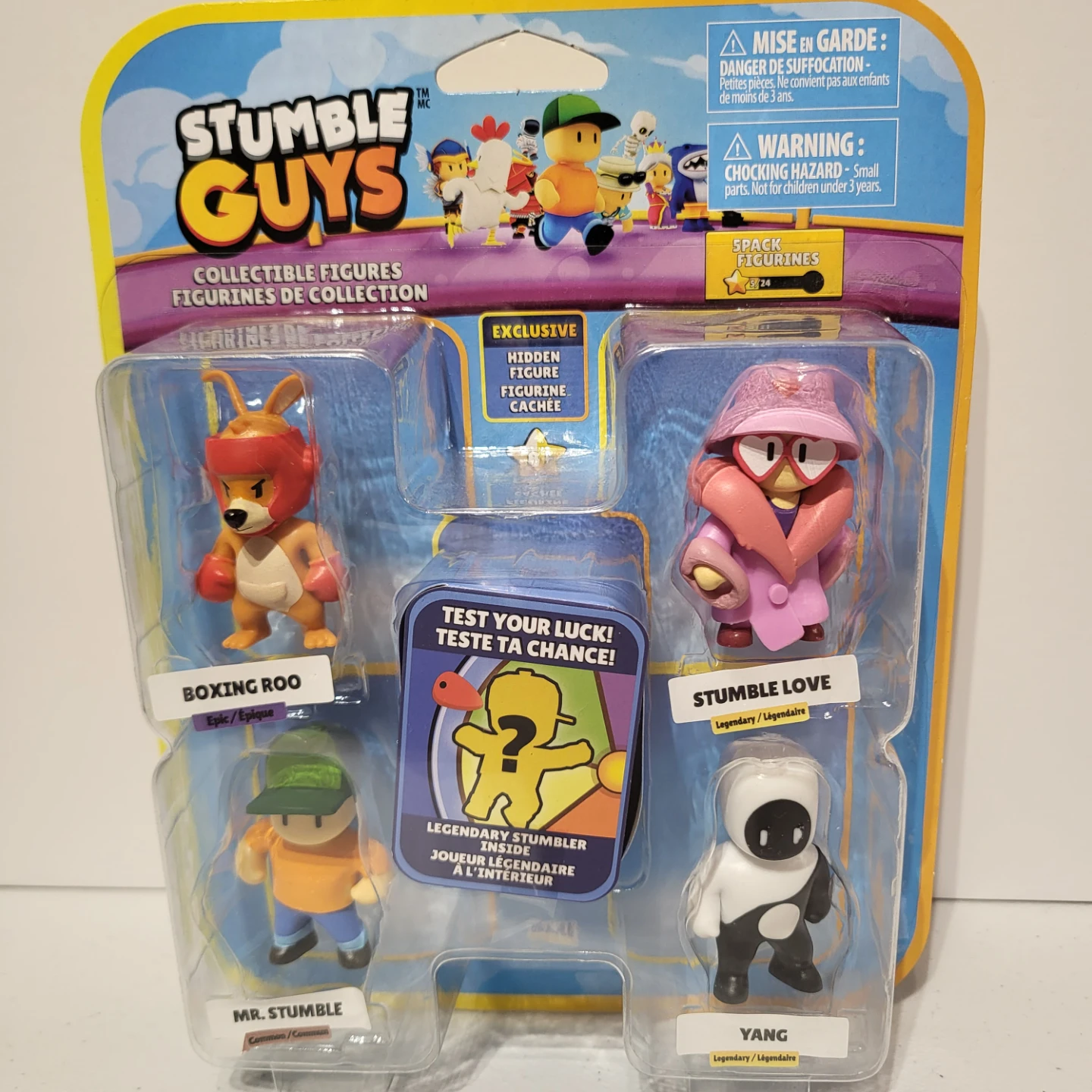 Stumble Guys 5-Pack Collectible Figures and Plush - photo 4