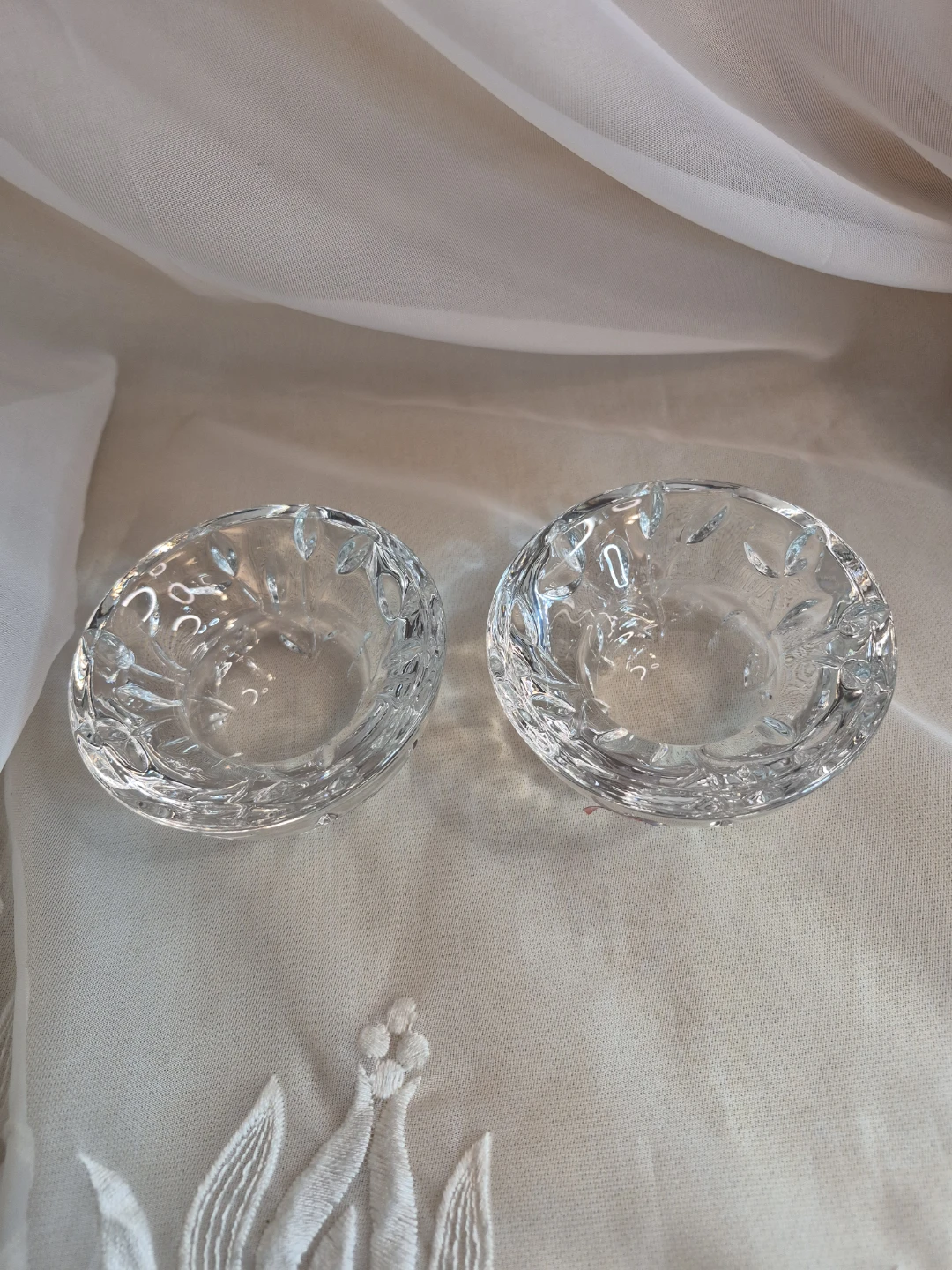 Vintage RCR Crystal Tealight/Votive Holders - photo 3