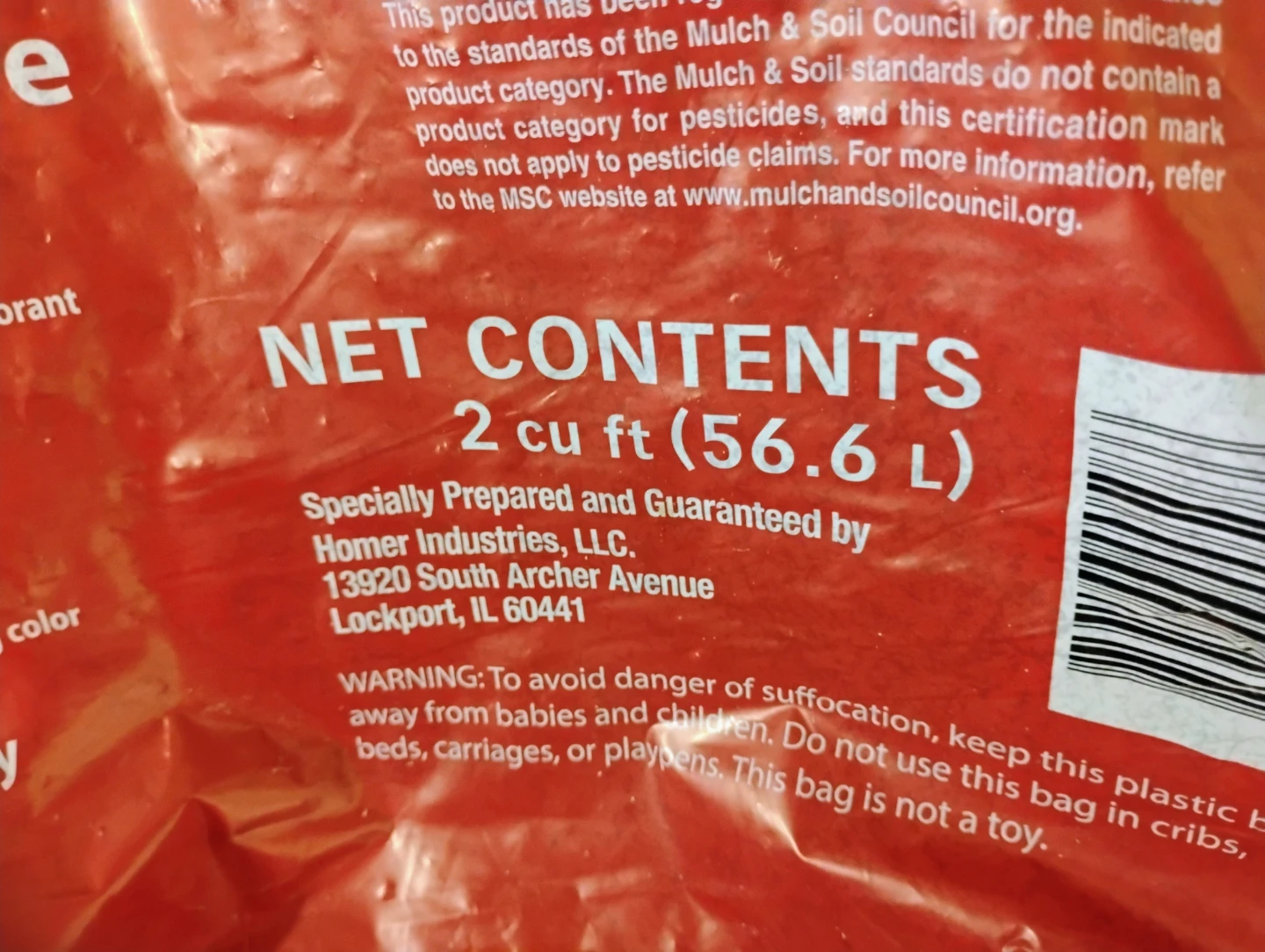 "COLORSCAPE BLEND” RED MULCH (3 BAGS) - photo 2