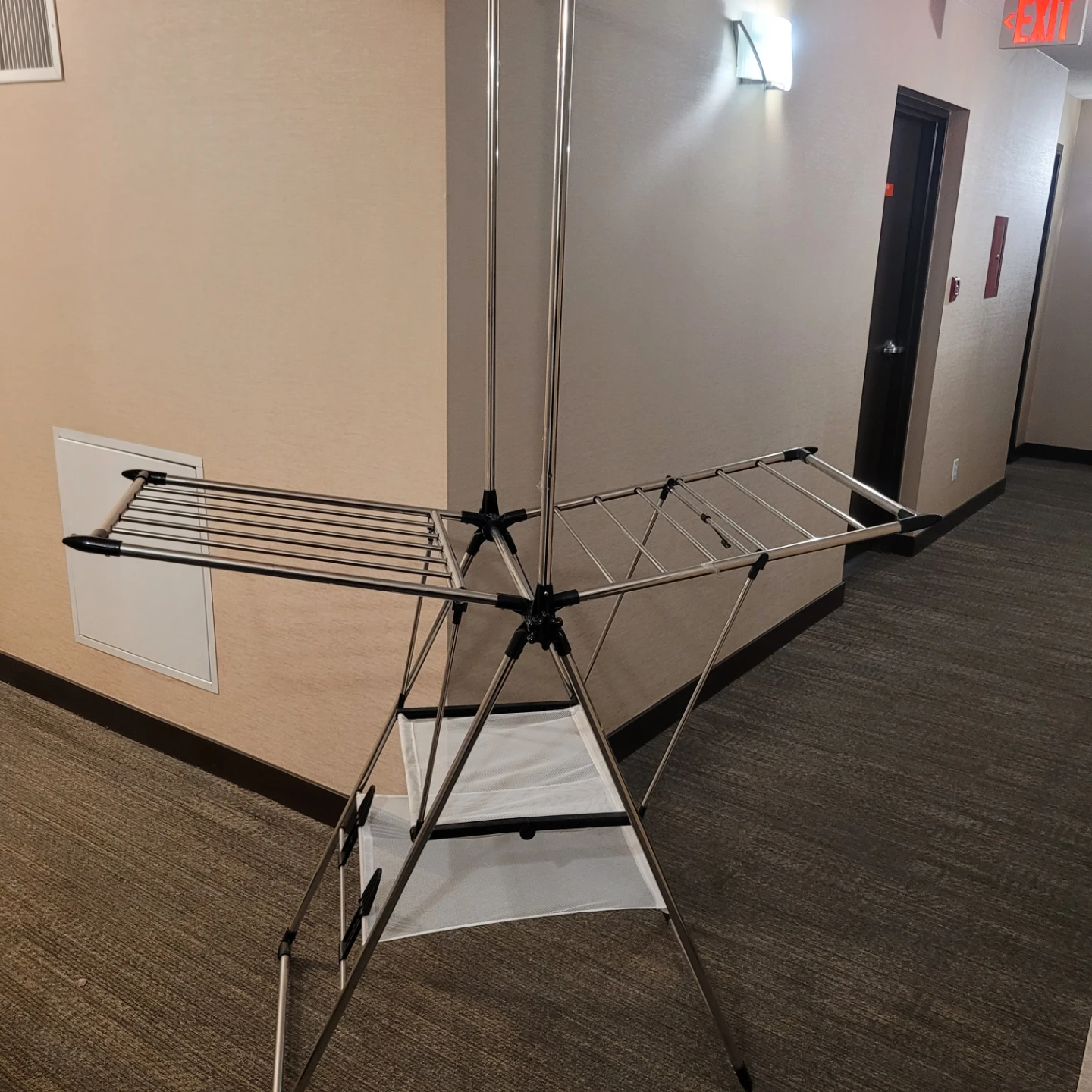 Rebrilliant Stainless Steel Foldable Gullwing Drying Rack - photo 2