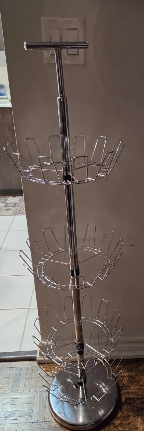 Chrome 4-Tier shoes  rack