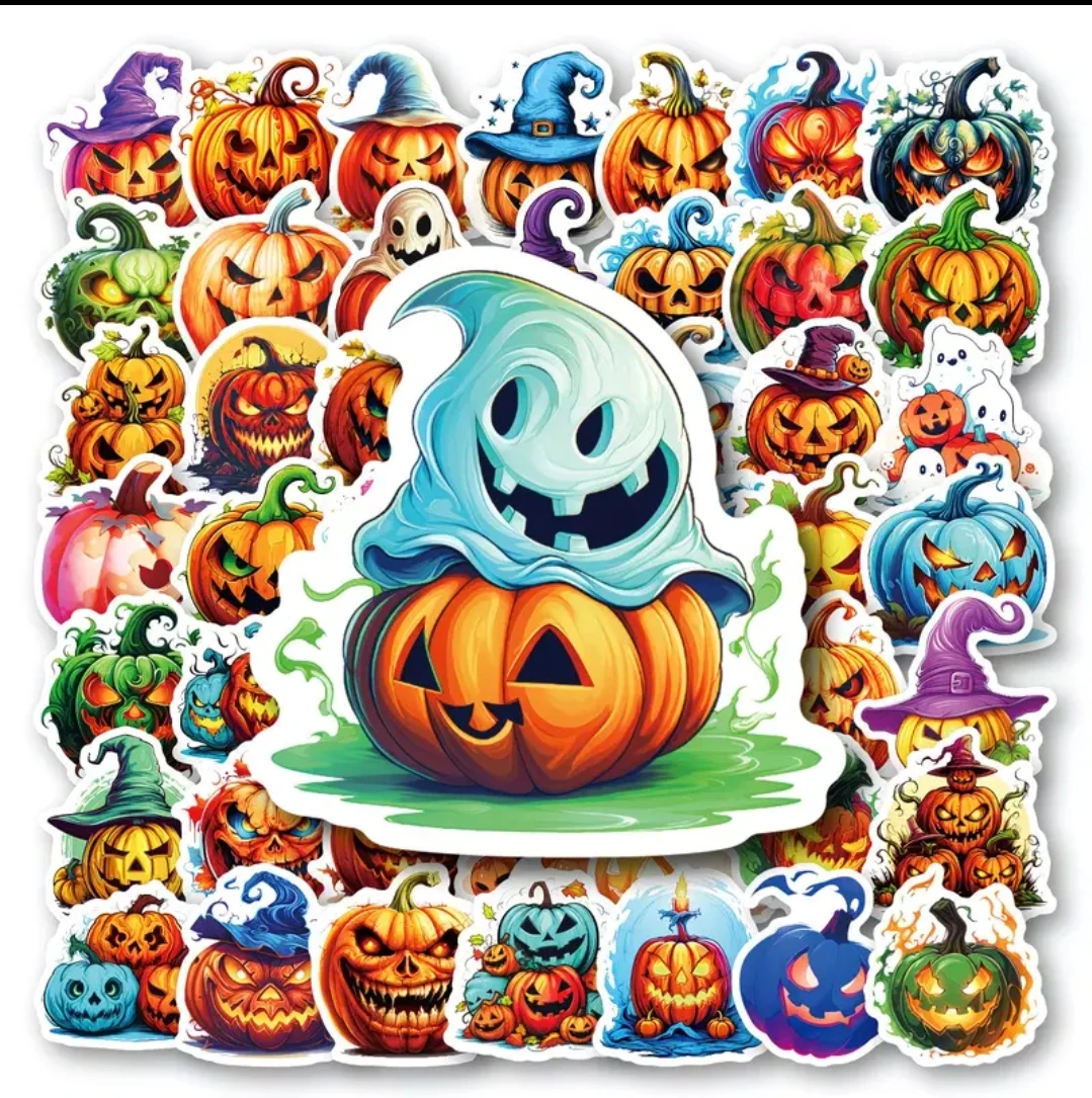 Halloween stickers 50 pcs