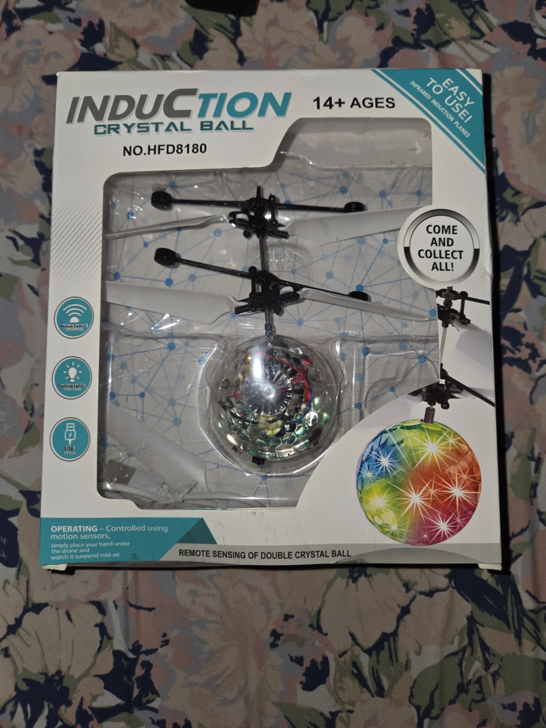 Induction Infrared Flying Plane, Model: Crystal Ball