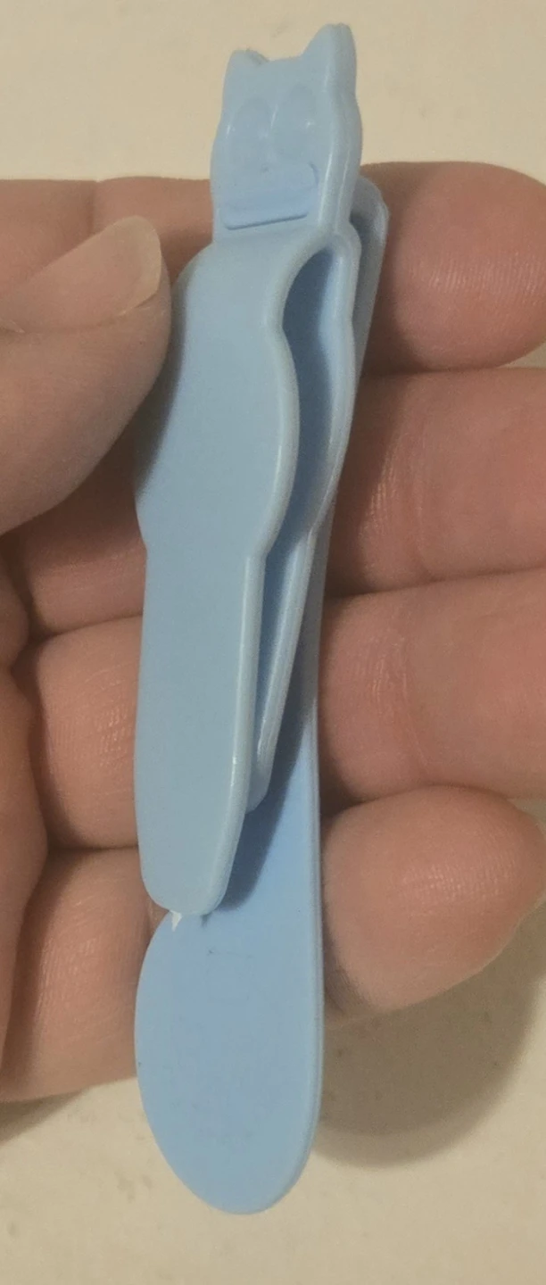New ligh Blue Cat-Shaped Bookmark - photo 5