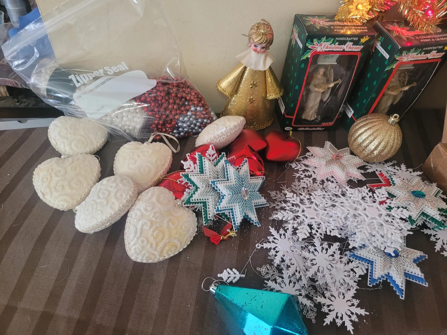 Large Collection of Vintage Christmas Ornaments and Decor - photo 3