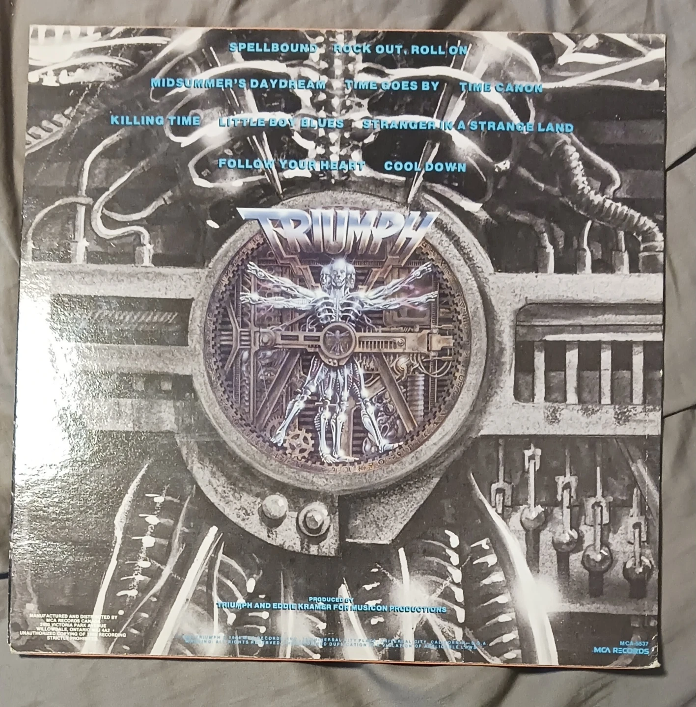 Triumph - Thunder Seven Vinyl Record - photo 2
