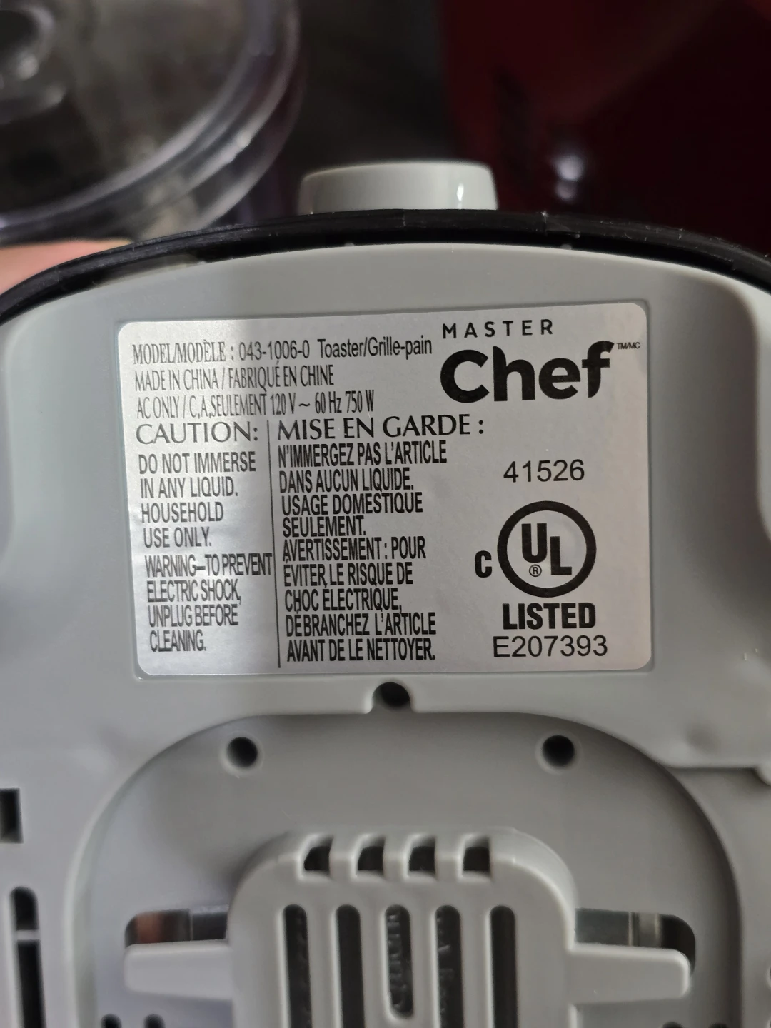 Master Chef 2-Slice Toaster - photo 2