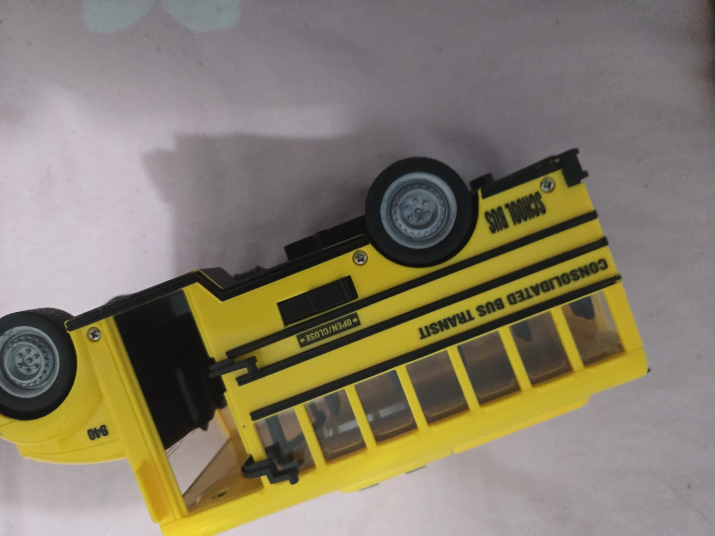 Consolidated Bus Transit School Bus Toy