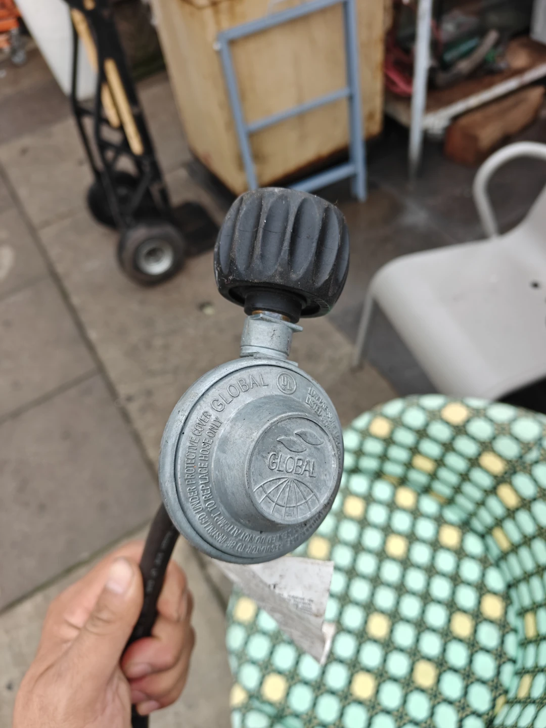 Global Propane Gas Regulator and Hose