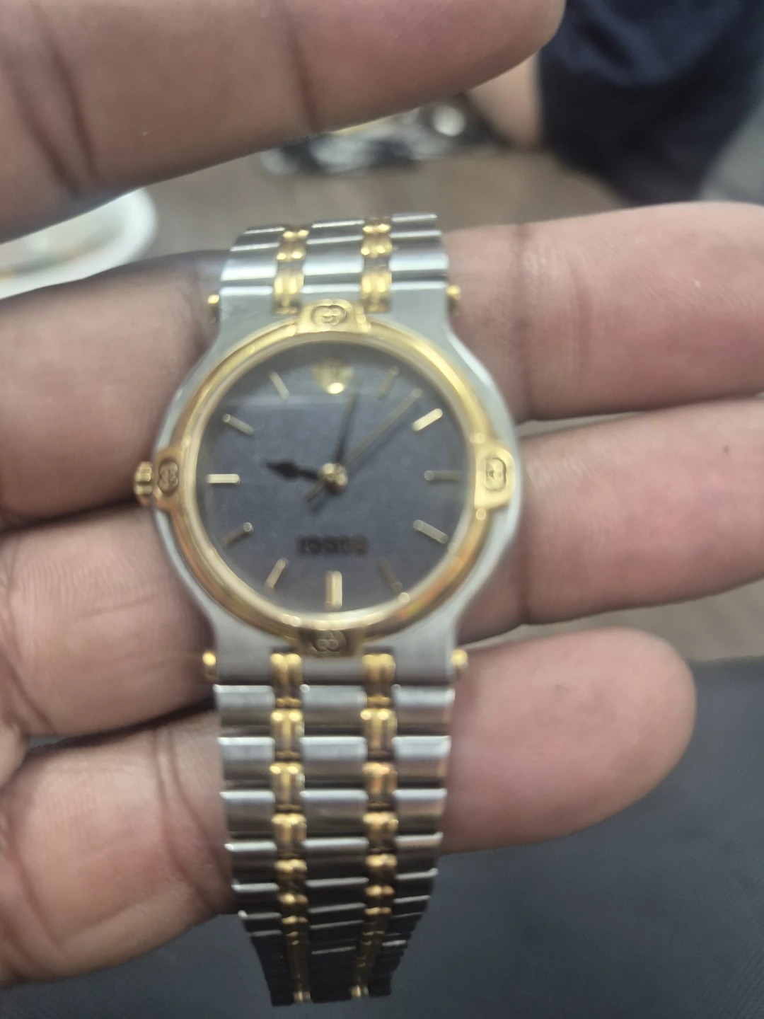 Gucci 9000M Two-Tone Watch