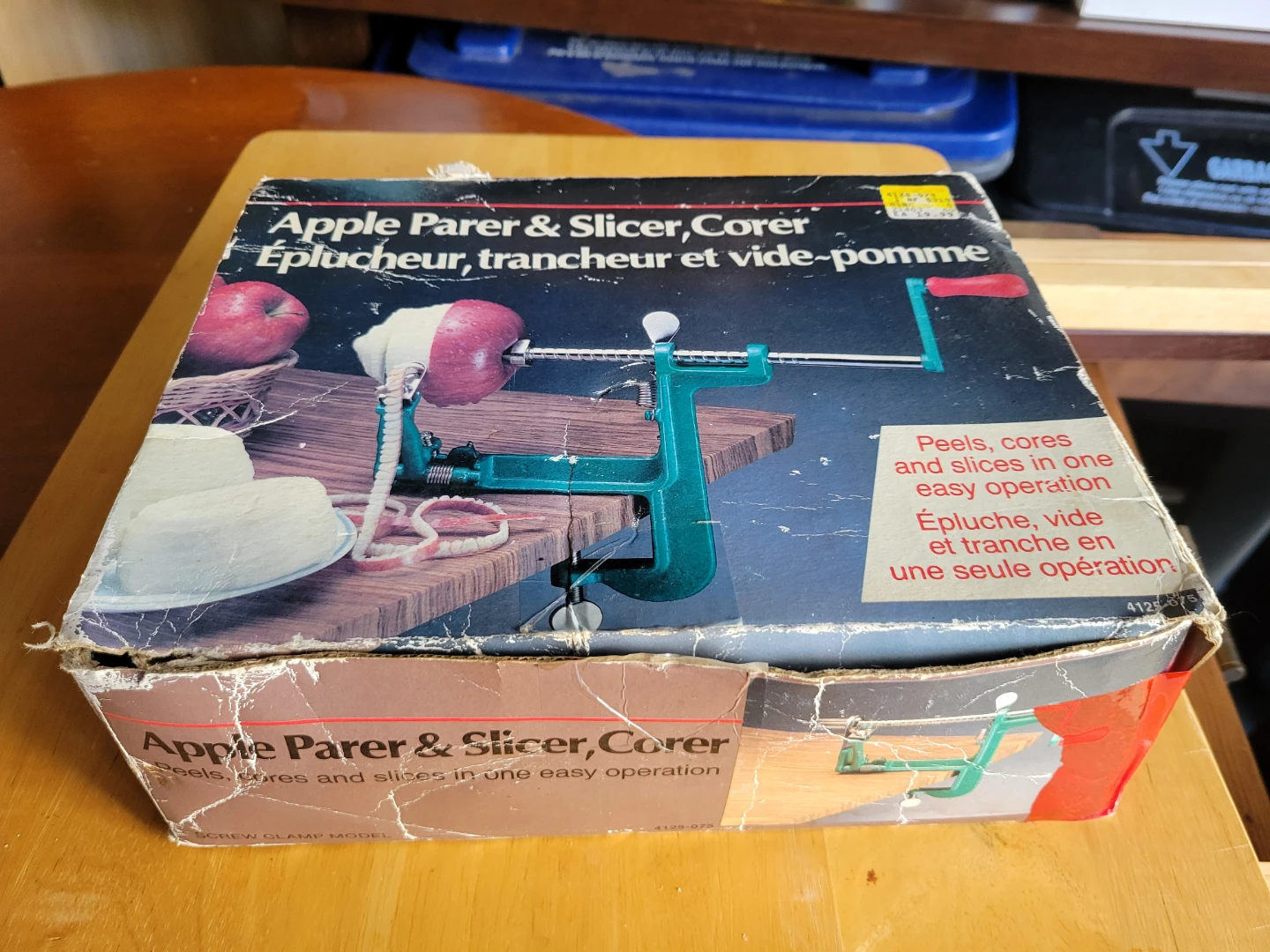 Vintage Apple Parer, Slicer & Corer – Screw Clamp Base. - photo 2