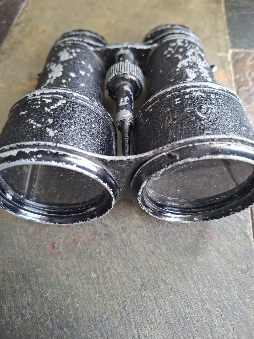 WWI-Era Field Glasses / Binoculars Vintage "Super Dreadnought" - photo 3