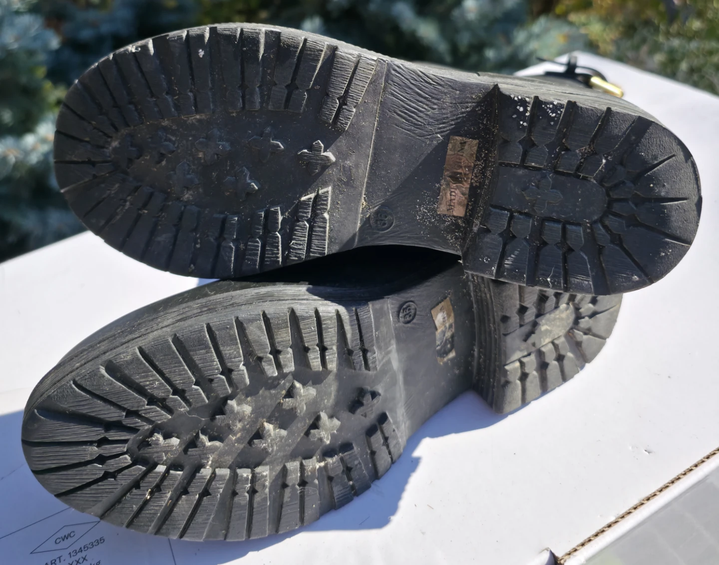 Black Rubber Rain Boots - photo 3