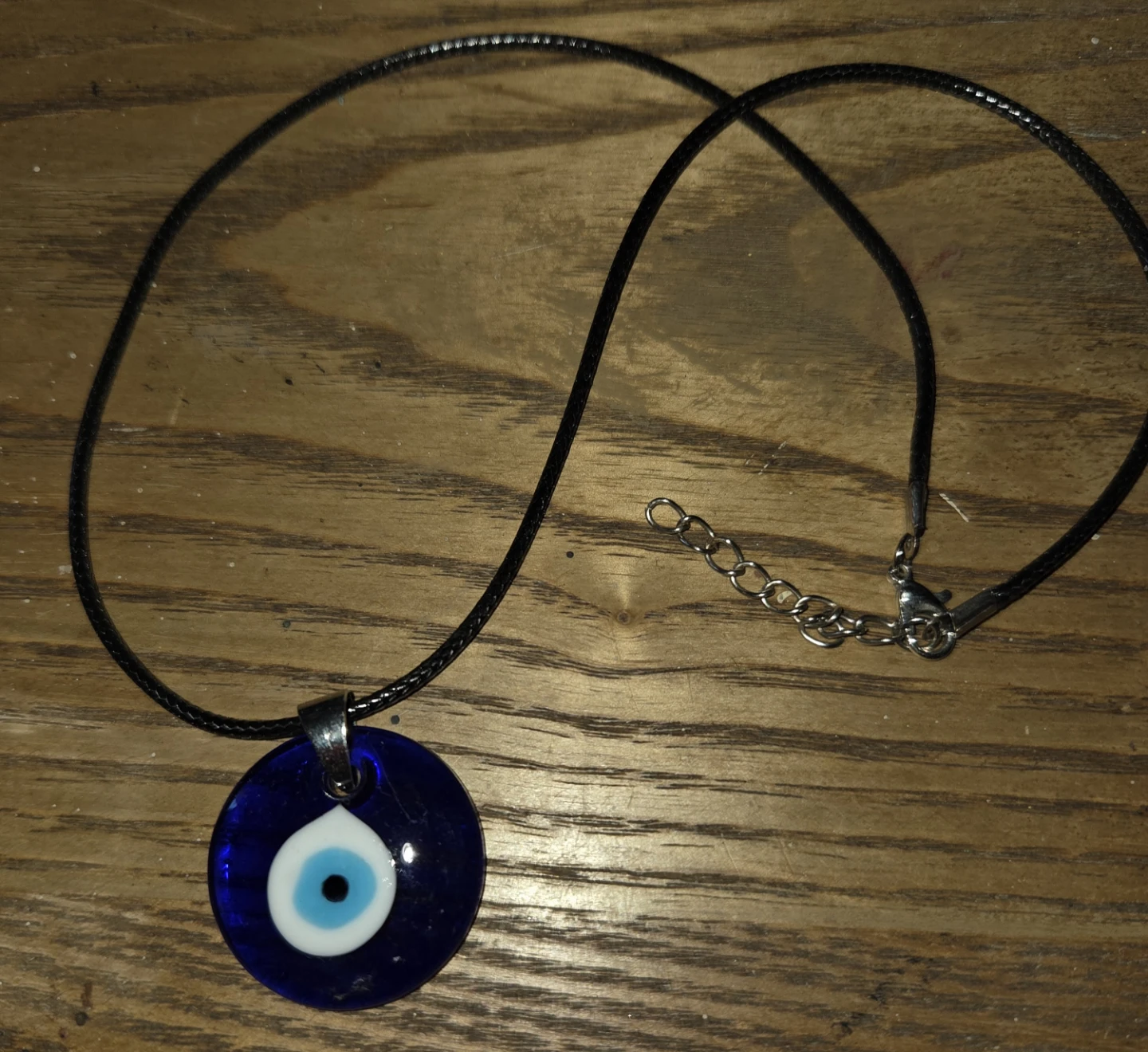 Evil Eye Necklace and Hamsa Bracelet Set - photo 2