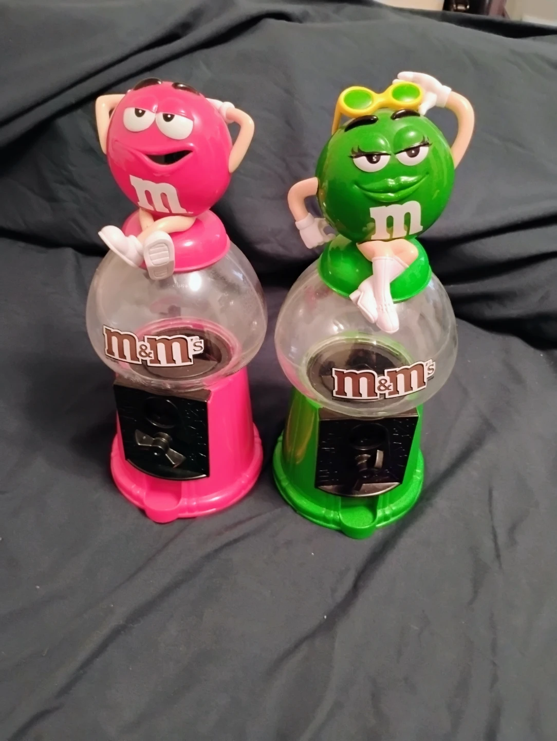Set of 2 M&M's Candy Dispensers