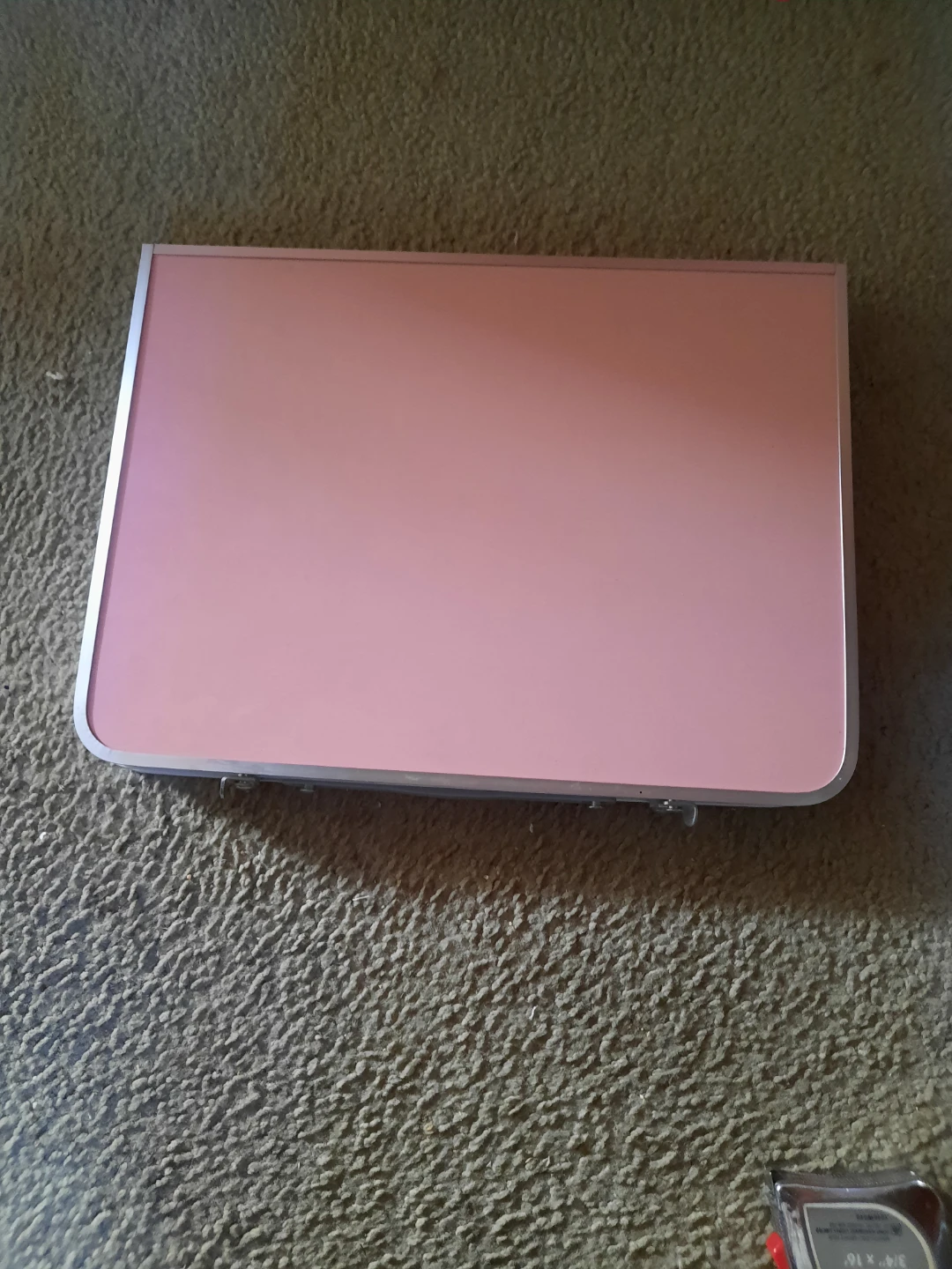 Pink Portable Folding Table - photo 5