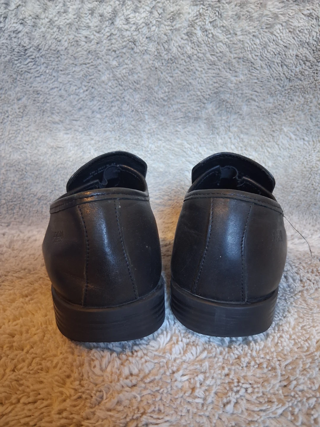 Fieri Black Dress Shoes Slip On's - photo 4