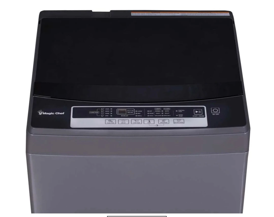 1.7 cu. ft. Portable Compact Top Load Washer in Gray - photo 2