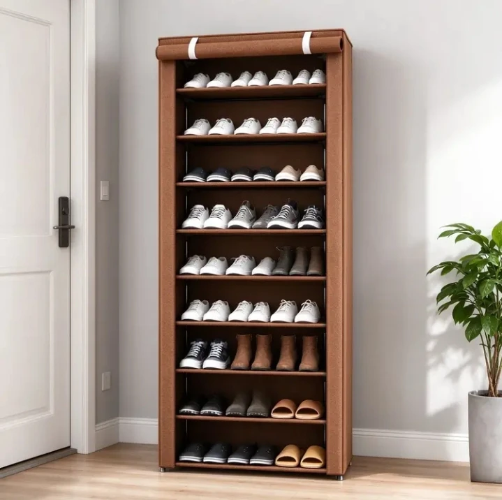 (BRAND NEW) 3 Colors Non Woven Fabric Shoe Rack Organizer - photo 2