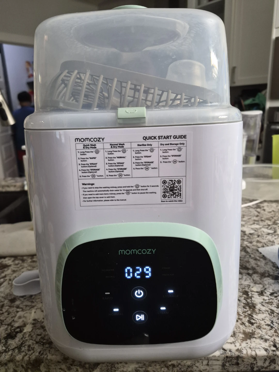 Momcozy Bottle Washer and Sterilizer - photo 2