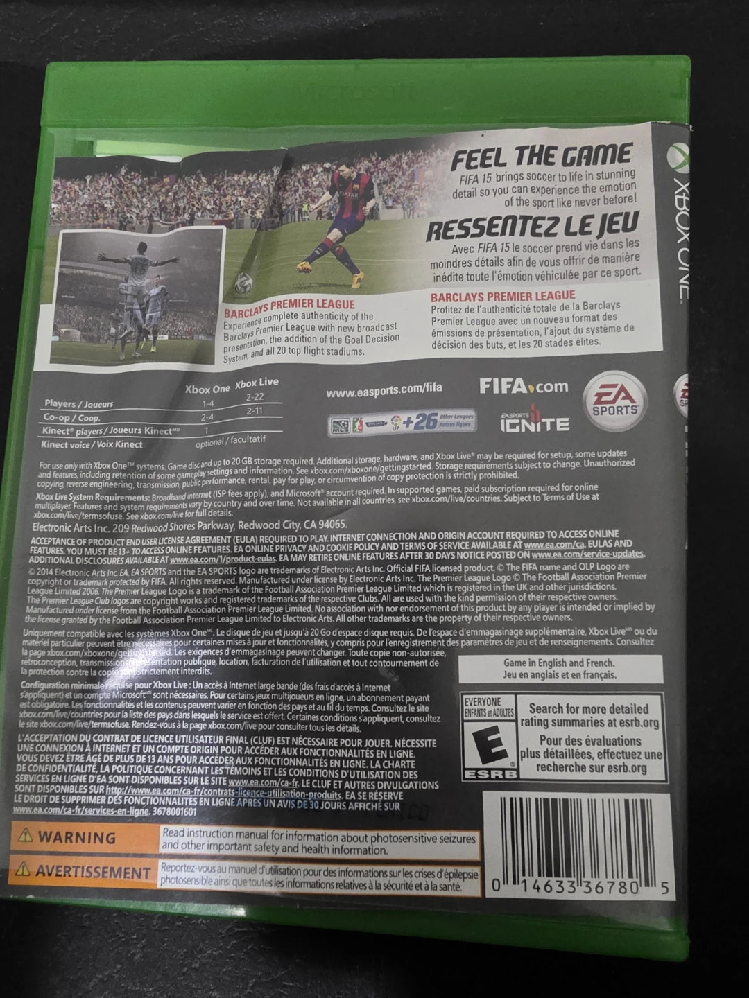 FIFA 15 for Xbox One - photo 2
