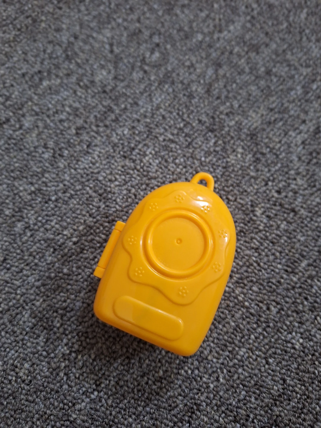 My Little Pony Mini Figure with Yellow Backpack Case