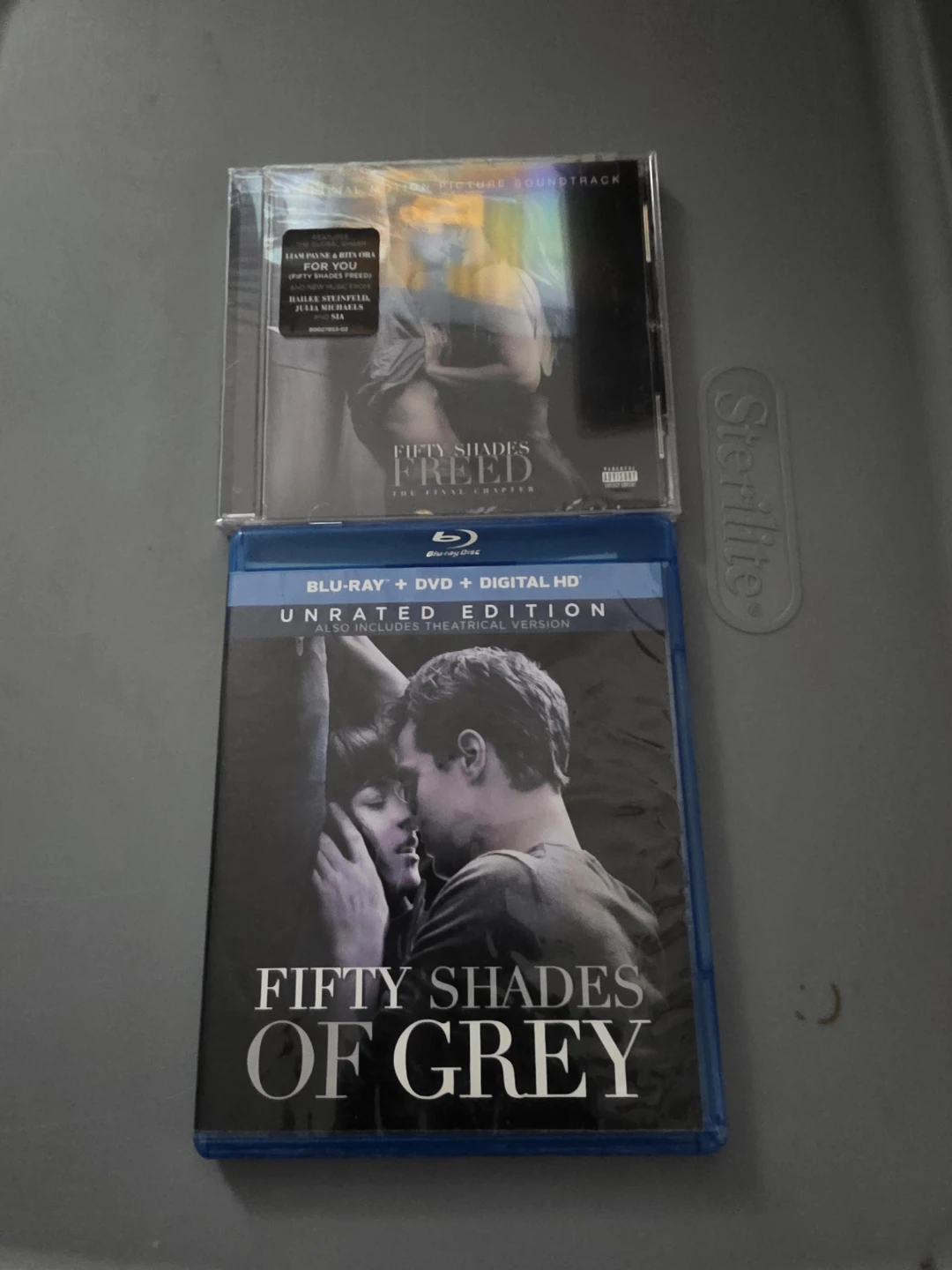 Fifty Shades of Grey Blu-ray and Fifty Shades Freed Soundtrack