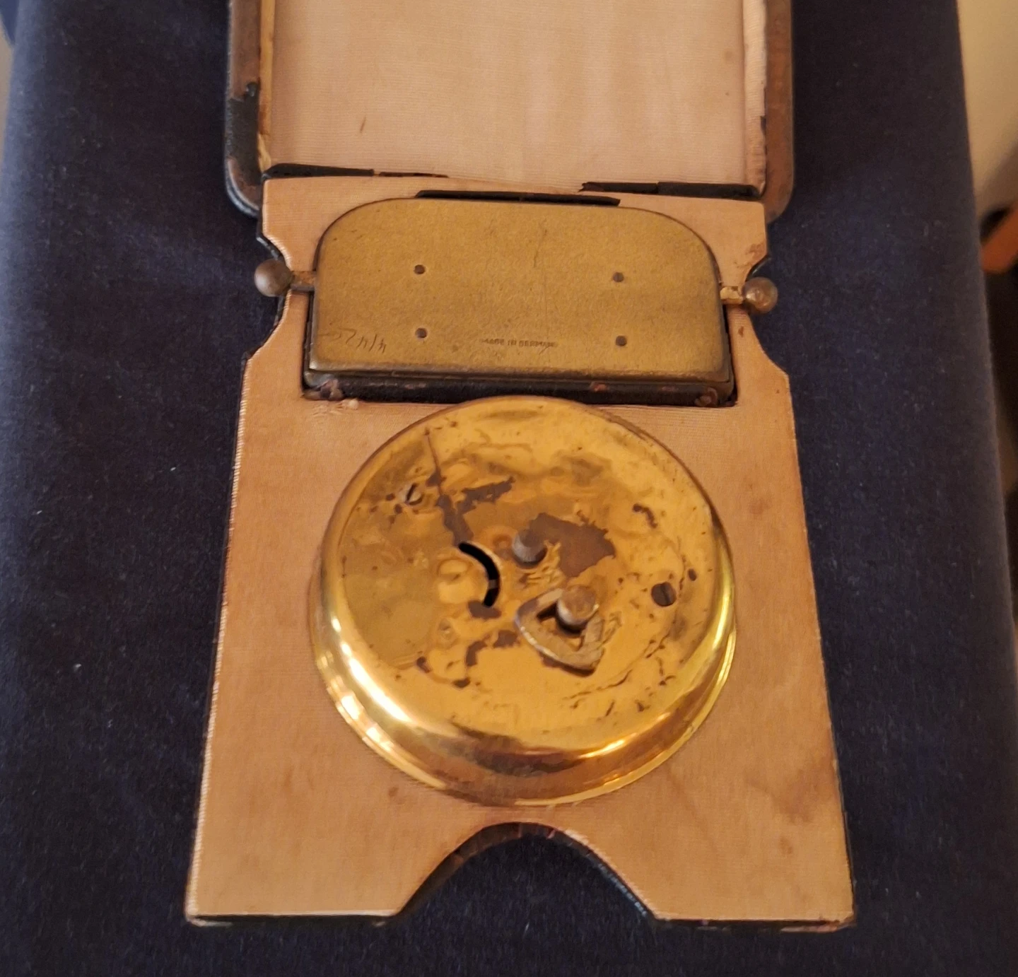 Vintage German Travel Clock & Calendar - photo 3