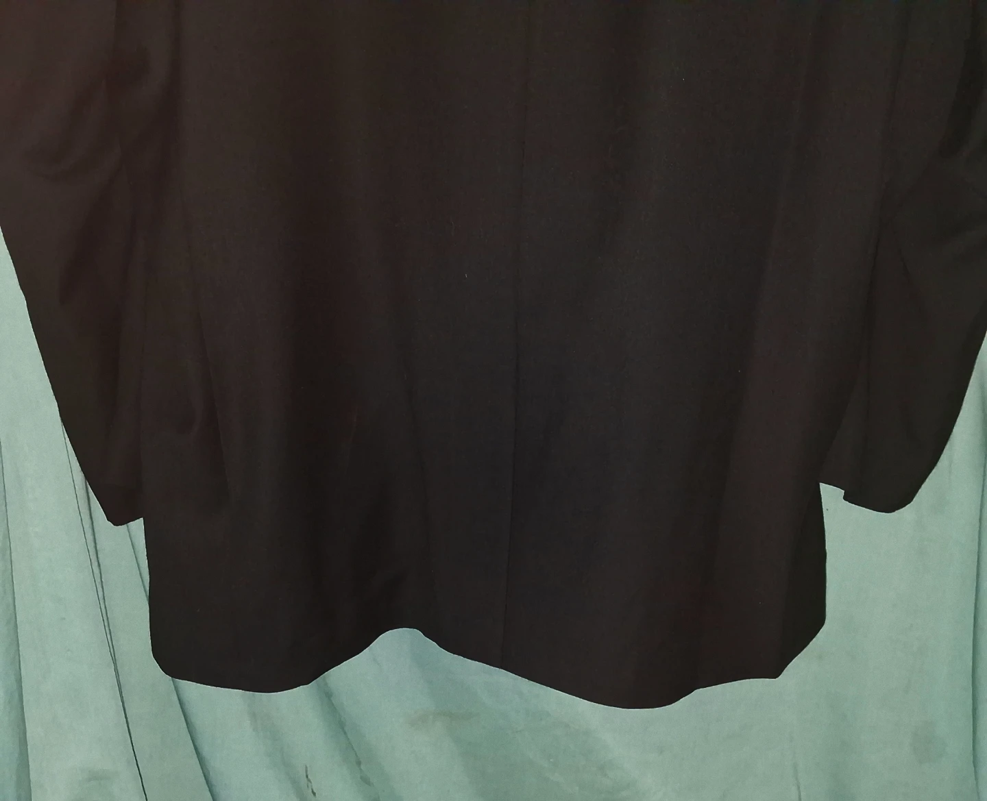 Black Mens Croft & Barrow Sport Coat Suit Jacket Blazer Size 50R - photo 4