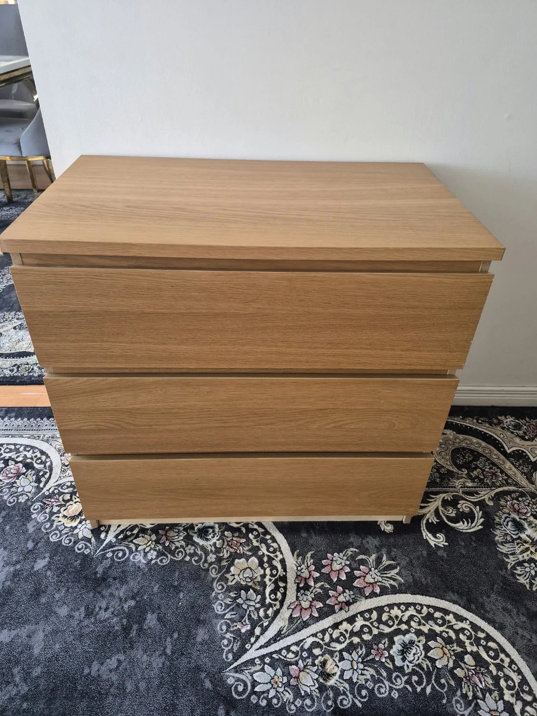 Three-Drawer Wood Dresser - photo 3