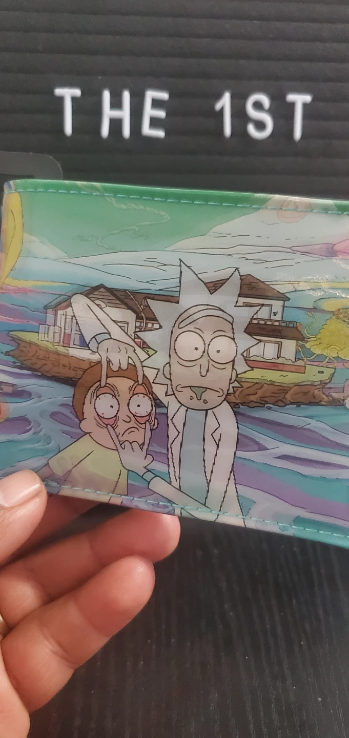Rick and Morty Bi-Fold Wallet