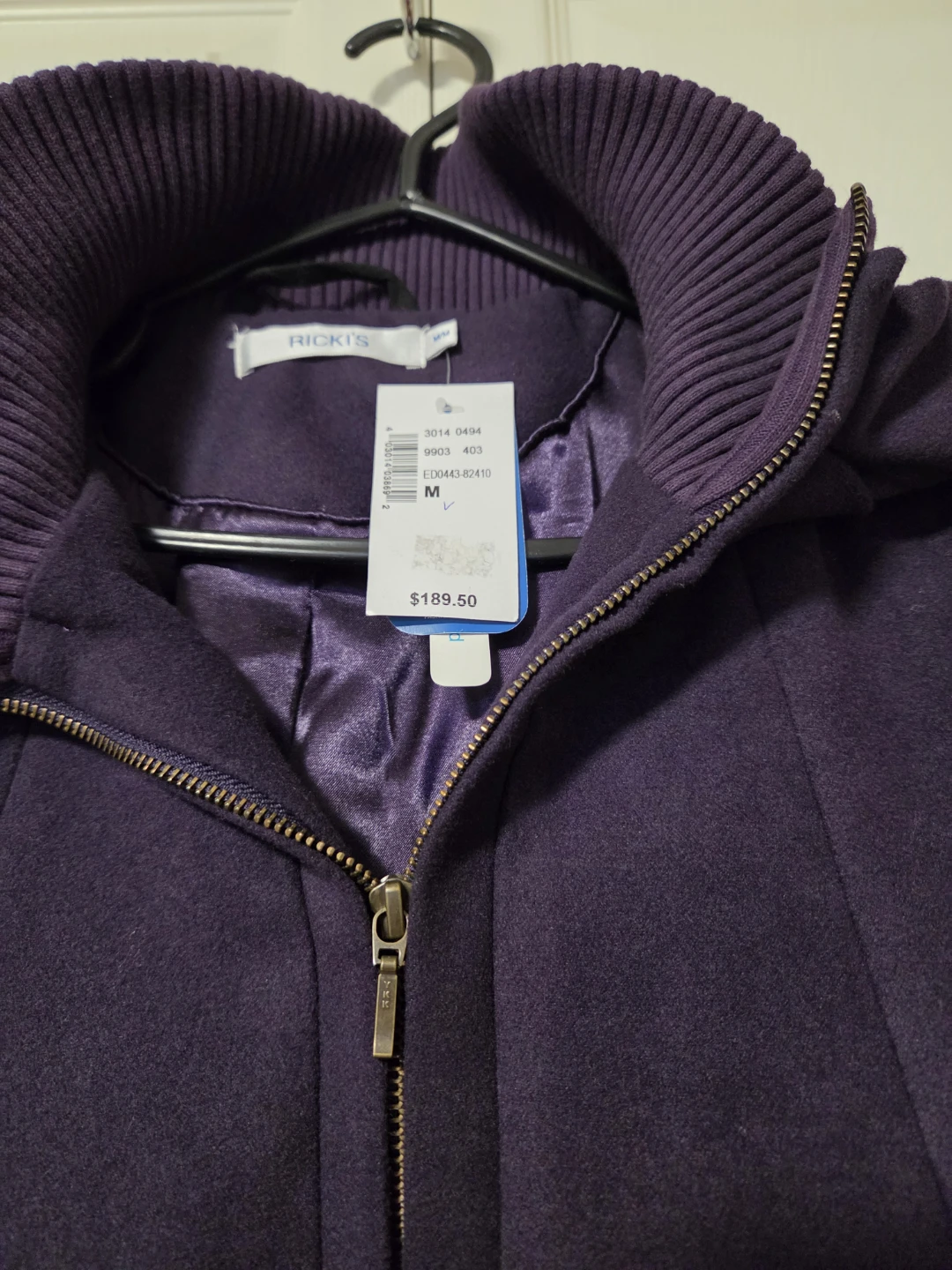 Ricki's Purple Hooded Coat - photo 2