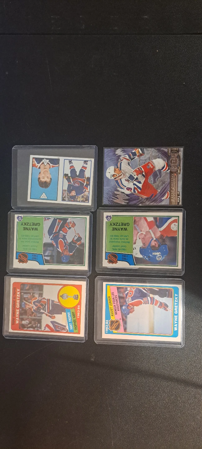 Wayne Gretzky Hockey Card Collection