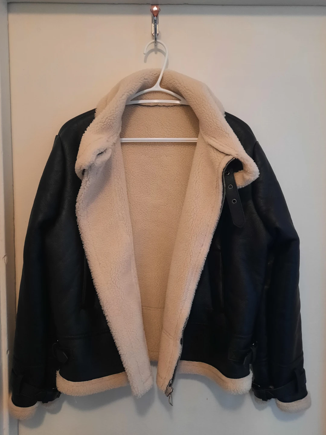 Black Yiaimei Yam Leather Jacket - photo 3