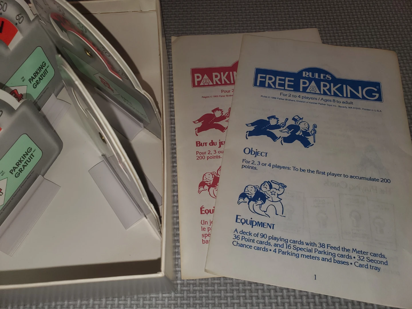 1988 Parker Brothers Free Parking Board Game - photo 3