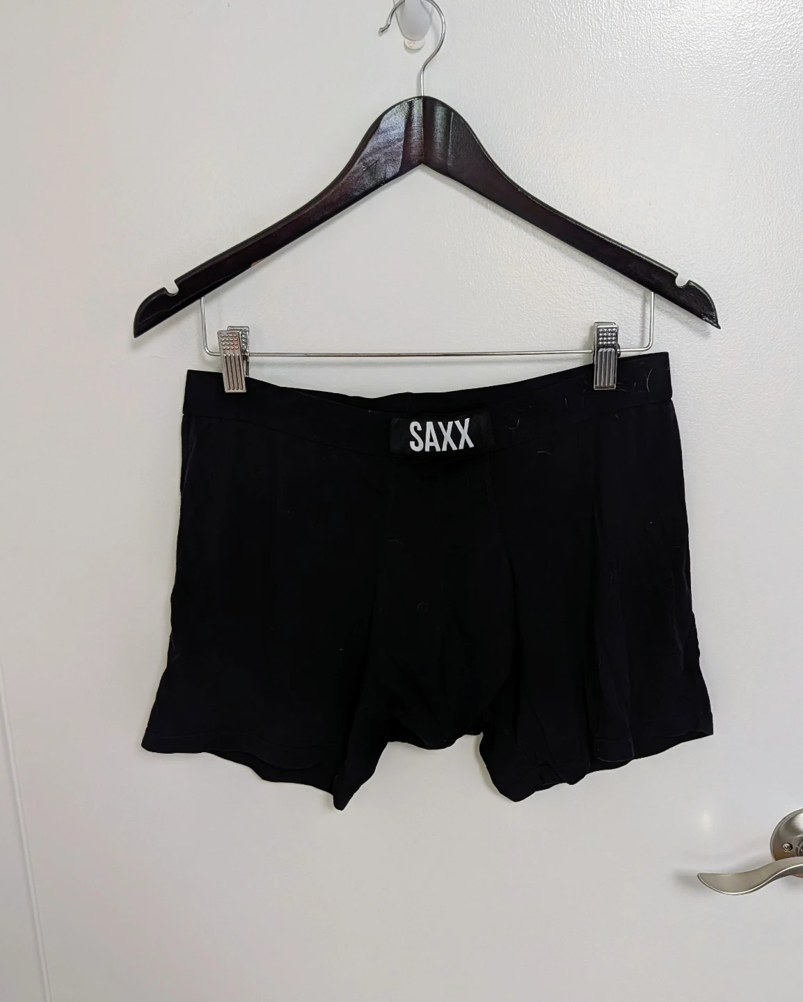 SAXX Luxury Underwear Black - Men's Large