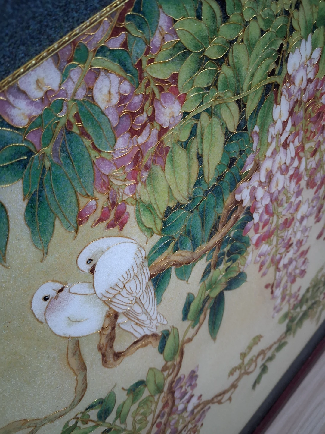 Floral Wall Art with Birds - photo 2